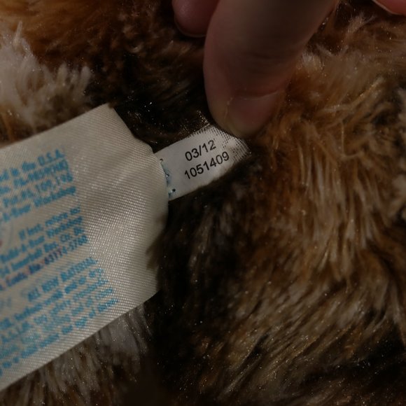 Build A Bear Kinectimals Champ Calico BAB Teddy Bear Heart Patch Plush - Picture 10 of 14